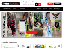 Tablet Screenshot of profilpartner.se